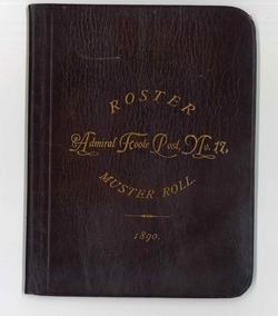 Roster of Admiral Foote Post No. 17, Muster Roll